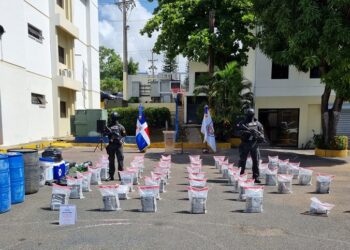 Incautan 278 paquetes cocaína a cuatro colombianos en  la Altagracia