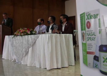 Presentan aerosoles nasales para prevenir virus Covid-19 en RD