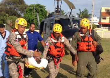 Militares intervienen en zonas afectas por lluvias de Elsa
