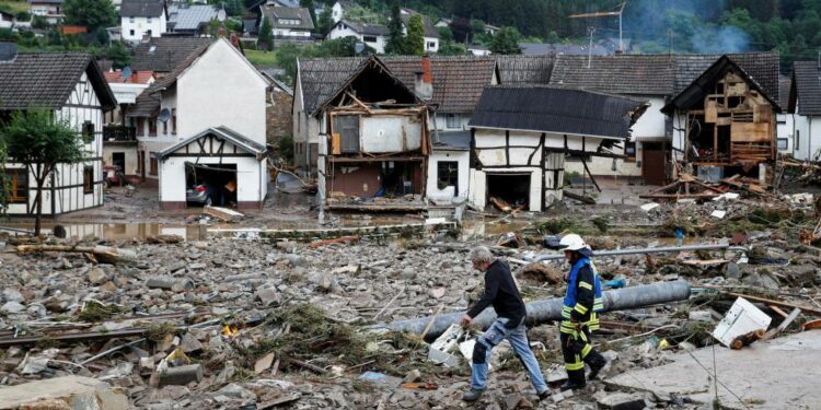 Inundaciones mortales en Alemania y Bélgica