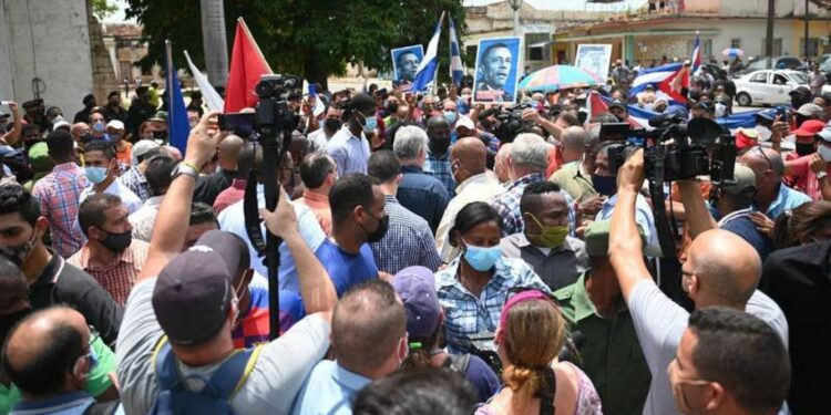 Cuba critica el apoyo de EEUU a las protestas y Rusia rechaza injerencia