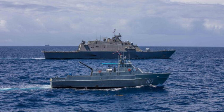 Armadas de los Estados Unidos y la República Dominicana realizan ejercicio conjunto
