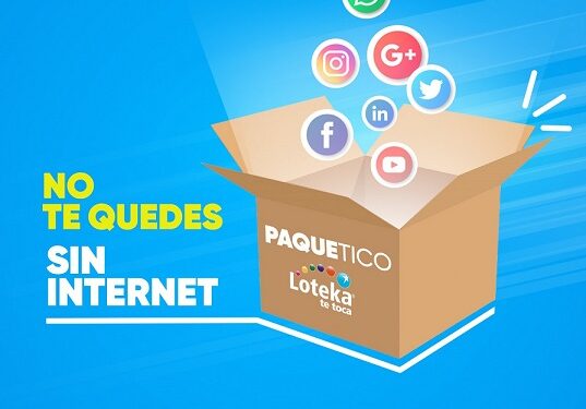 Loteka informa venta de paquetico para usuarios de internet móvil