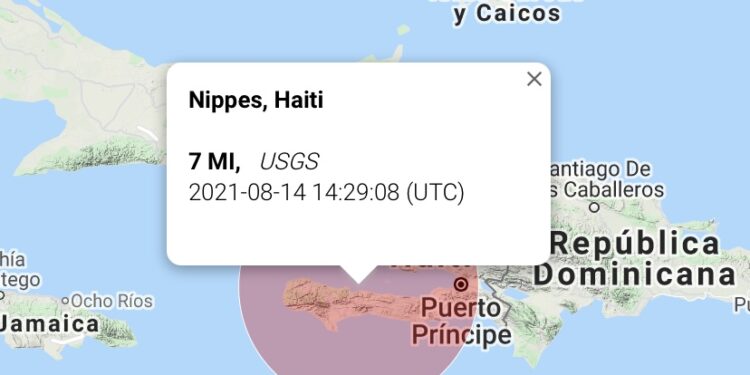 Potente sismo de magnitud 7.3 sacude el sur de Haití
