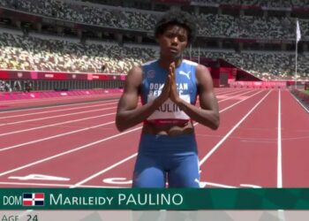Marileidy Paulino impone respeto en la pista y avanza a semifinales en Tokio 2020