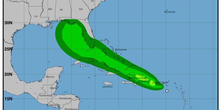 La aterradora ruta del ciclón tropical 6 que amenaza a los dominicanos