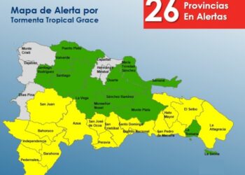 El COE mantiene sólo alerta amarilla y verde para 26 provincias