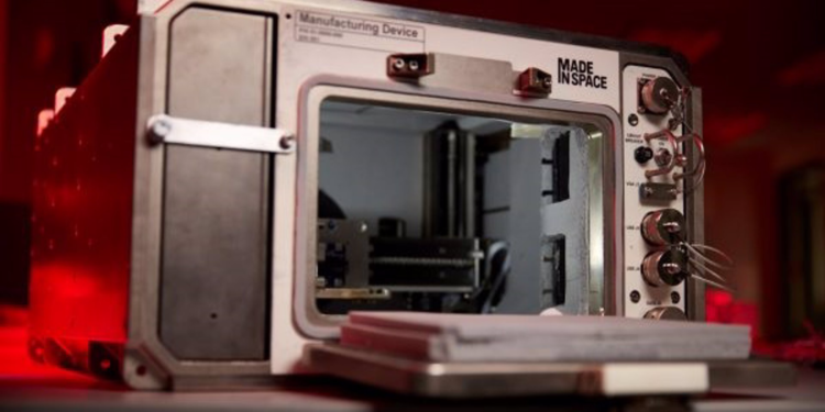 Tecnología de impresión 3D con suelo lunar llega a la Estación Espacial