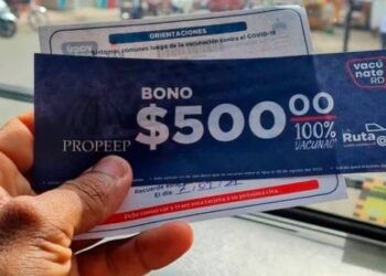 Neney Cabrera confirma bonos de 500 pesos a vacunados