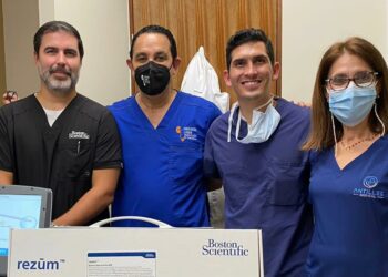 Dr. Pablo Mateo presenta REZUM, nuevo tratamiento ambulatorio, para el tratamiento benigno de la próstata