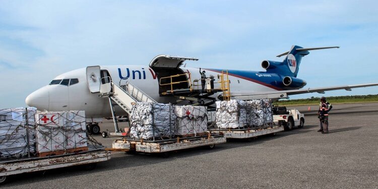 Cruz Roja Dominicana envía ayuda humanitaria a  afectados en Haití