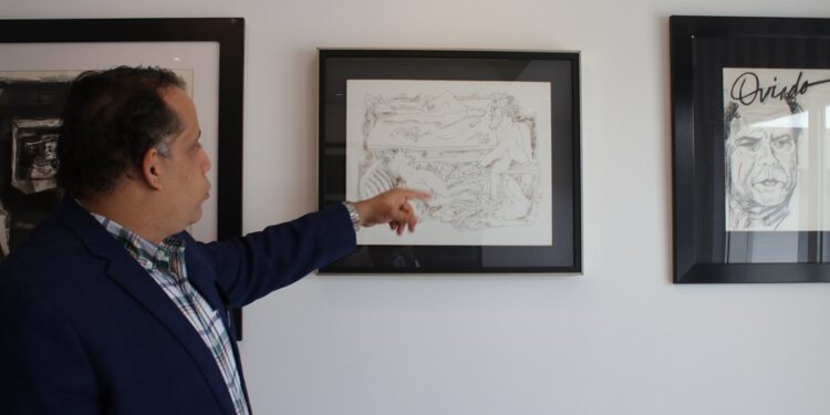 Denuncian falsificación pinturas del artista Ramón Oviedo