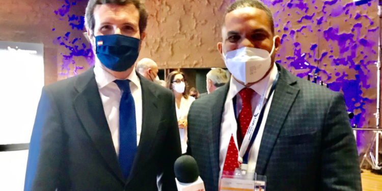 El presidente del PP de España podera fortaleza de economía dominicana