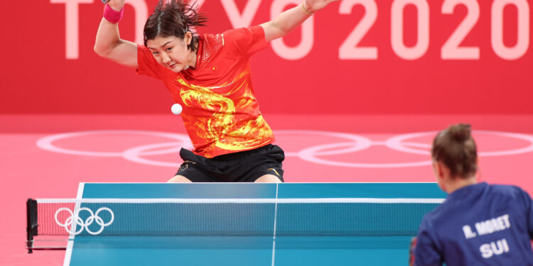 China gana cuarto oro consecutivo por equipos femenino de tenis de mesa en Tokio 2020