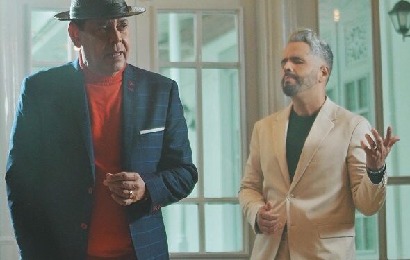 Fernando Villalona y Daniel Santacruz promocionan "Insensatez"