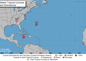 Grace continúa alejándose; se reducen las alertas y avisos