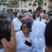 El presidente Luis Abinader recorre la Ciudad Colonial