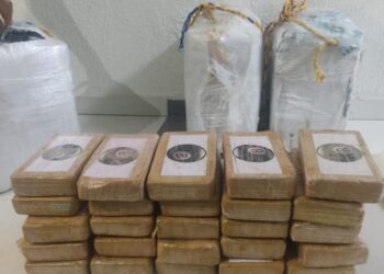 Incautan  97 paquetes presumiblemente cocaína en Barahona