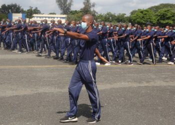 Fuerza Aérea recibe en San Isidro a 509 aspirantes a conscriptos