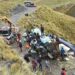 Aumentan a 23 los muertos por accidente de un autobús en Bolivia