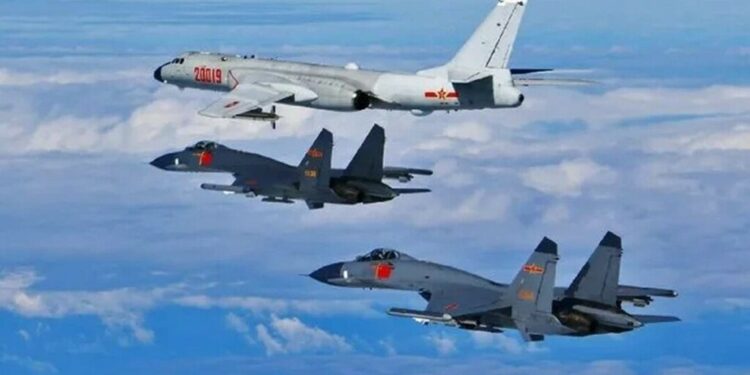 Unos 25 aviones de combates chinos incursionan en teerritorio de Taiwán