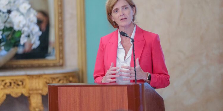 Samantha Power valora gestión de Luis Abinader