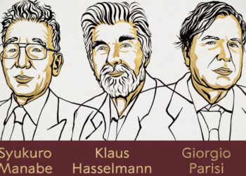 Nobel de Física para científicos del clima y la mecánica estadística