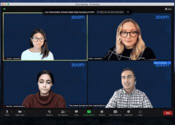 La transcripción automática de Zoom ya está disponible para los usuarios de cuentas gratuitas