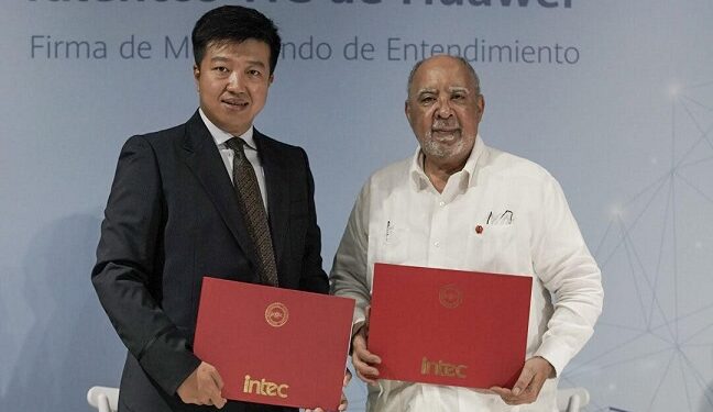 Huawei e INTEC acuerdan Plan de Desarrollo de Talentos TIC