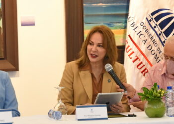 La ministra de Cultura Milagros Germán participa en el Foro Caribe Naranja