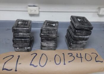 Ocupan 83 paquetes presumiblemente cocaína en Samaná