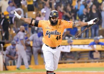 Águilas Cibaeñas vencen 5-4 a los Tigres del Licey