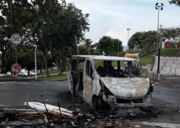 Toque de queda en Guadalupe por fuertes protestas