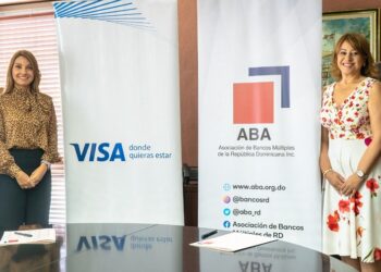 ABA y VISA acuerdan fortalecer la operación de pagos digitales en RD