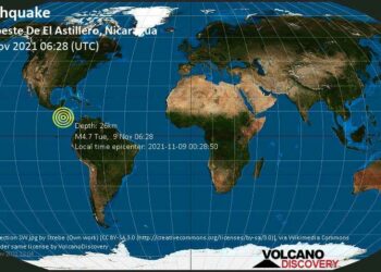 Luego de terremoto electoral, se registra sismo de magnitud 6,2 sacude Nicaragua