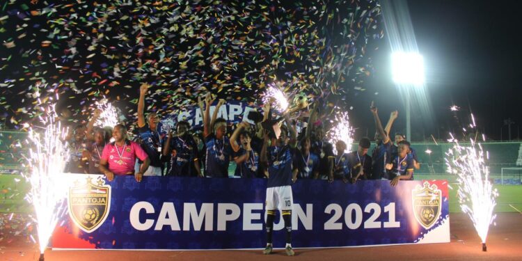 El Atlético Pantoja, campeón del Nacional U18 tras golear a Cibao FC