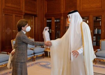 Raquel Peña se reúne con el emir de Qatar y con mujeres empresarias qataríes