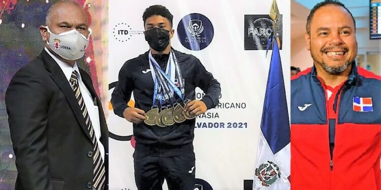 Jabiel Polanco medallista Panamericano, barre en centroamericano de gimnasia