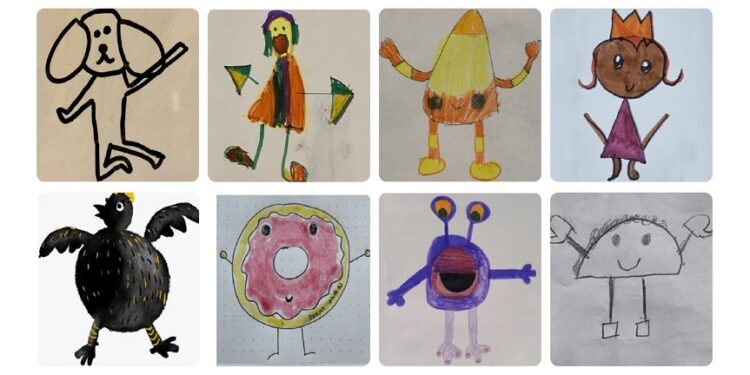Logran animar personajes dibujados a manos por niños mediante Inteligencia artificial