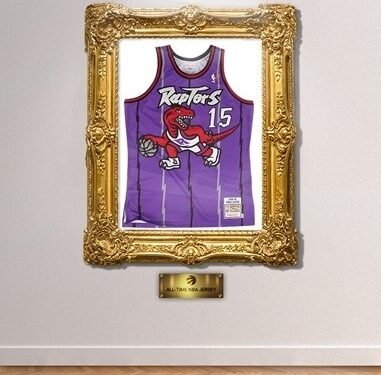 La camiseta de los Raptors de 1998-99, elegida como la mejor de la historia de la NBA