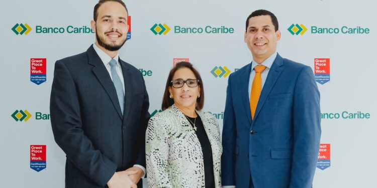 Banco Caribe certificado entre mejores empresas para trabajar en Centroamérica y el Caribe