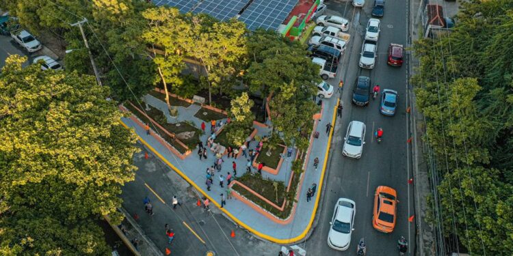 Inauguran parque en sector Hoya del Caimito carretera Don Pedro
