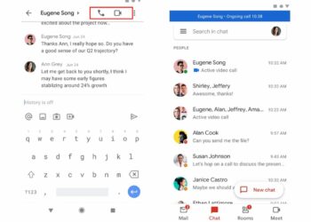 Google anuncio que ya se puede hacer llamadas de voz y vídeo desde la 'app' de Gmail