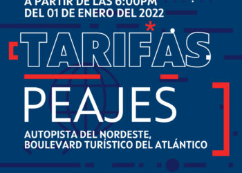 Anuncian nuevas tarifas en las estaciones de peaje de la Autovía del Nordeste