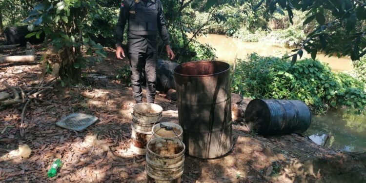 CECCOM desmantela fábrica ilegal en Guanuma