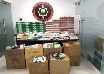 CECCOM incauta 62 mil cigarrillos y medicamentos introducidos ilegal a RD