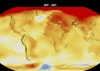 2021 fue el sexto año más cálido, empatado con 2018, según NASA y NOAA
