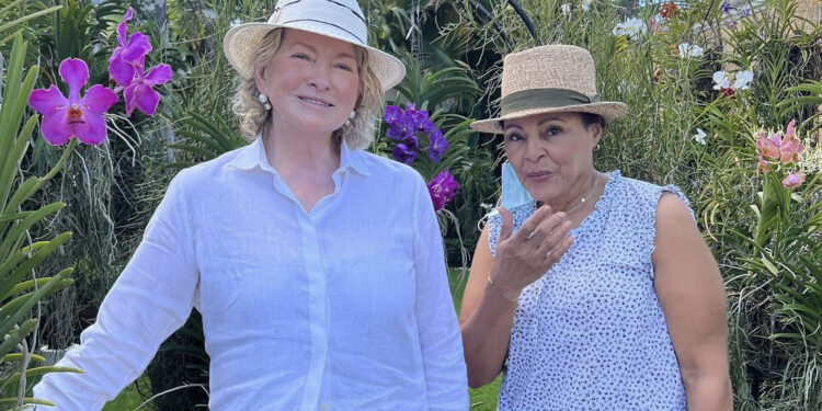 Orquidomus recibe la visita de la afamada estadounidense Martha Stewart