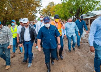 Gobierno acude en auxilio de familias afectadas por lluvias