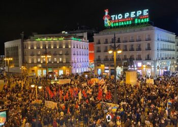 España: 'ni Putin, ni OTAN, no a la guerra'